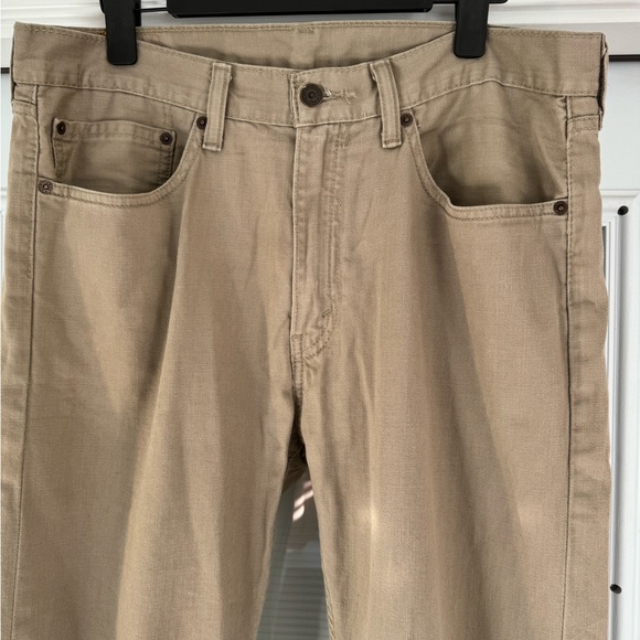 Levi’s 505 Men’s khaki Jeans 34 X 30 - Picture 2 of 5